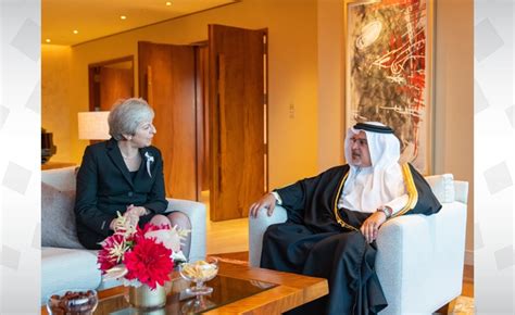 Hrh The Crown Prince And Prime Minister Meets Former Uk Prime Minister And Chair Of Aldersgate Group
