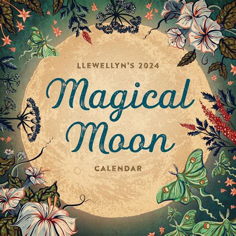 Llewellyns 2024 Magical Moon Calendar Spells Rituals And Lore Amazon