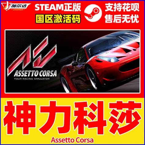 PC中文正版steam游戏神力科莎CDK激活码 Assetto Corsa神力科莎争锋赛车游戏 虎窝淘