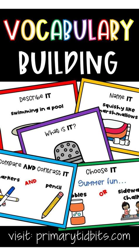 Fun Vocabulary Building Activities