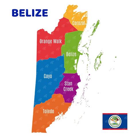 Descarga La Mejor Calidad De Vectores Mapas De Belize Asi Como Logos
