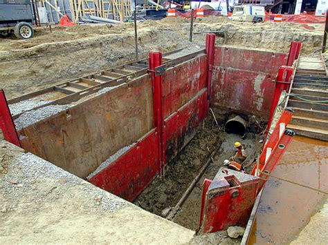 Trench Shoring Boxes For Construction And Safety What Are Some