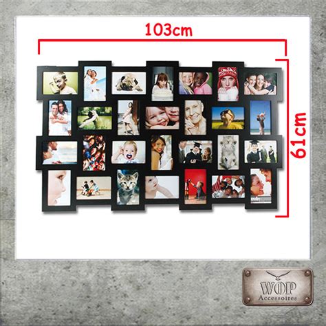 An der wand hängen wiederum weiße und rote rahmen in verschiedenen formen und stilen ohne bilder. XXL Bilderrahmen Bildergalerie Foto Fotorahmen Rahmen Holz ...