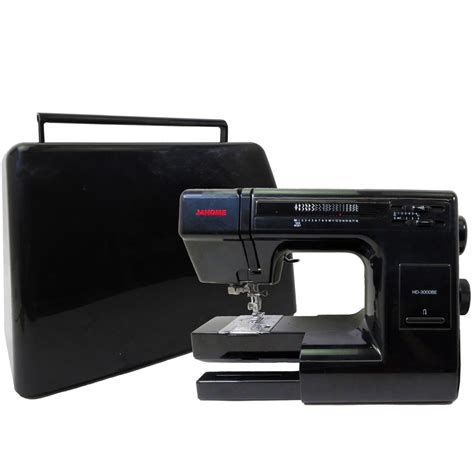 Janome Heavy Duty Hd3000 Black Edition Sewing Machine Strong