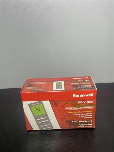 Honeywell Thermostat Tl7235a1003 Linevolt Pro 7000 Ebay