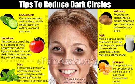 Tips To Reduce Dark Circles Reduce Dark Circles Dark Circles Tips