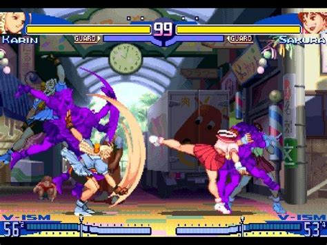 Игра Street Fighter Zero Fighters Generation Street Fighter Alpha