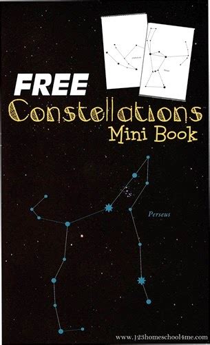 FREE Constellations Mini Book | Free Homeschool Deals