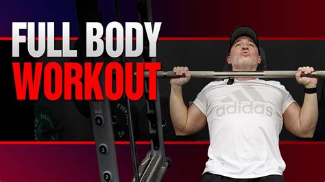 Total Body Gym Workout For Men Over 40 Build All Around Muscle Youtube