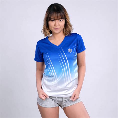 V Neck T Shirt For Women Sublimation Printing T Shirt Printing Manila