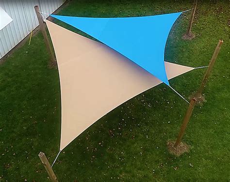 Learn To Make Triangular Shade Sails In Our How To Video Shade Sail