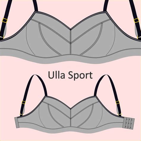 Ulla Sports Bra Sew Your Own With Make Bra Pattern Bra Pattern Sports Bra Pattern Sports