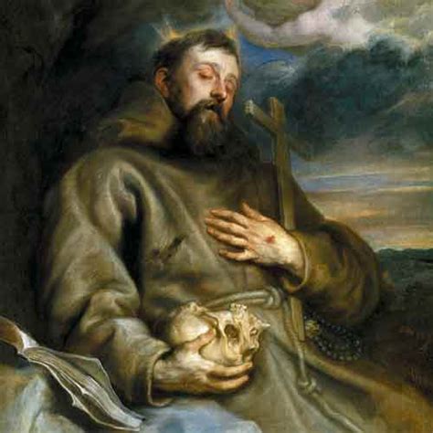 St Francis Of Assisi In Ecstasy — Joy In Truth