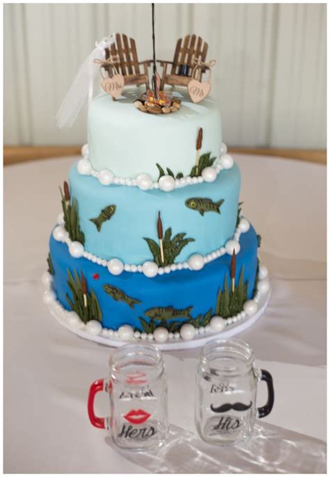 Fish Themed Wedding Cake Sandy Huff Floyd Wedding Cake Awesome