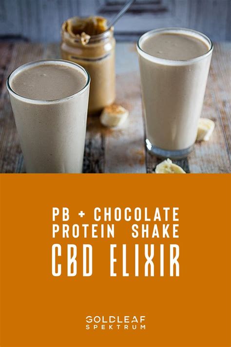 Cbd Pb And Chocolate Shake Protein Shakes Chocolate Protein Shakes Shakes