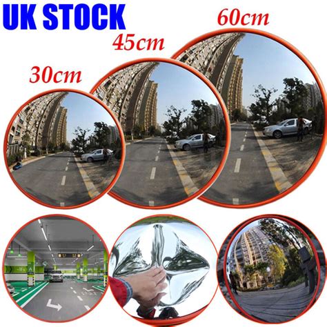 Blind Spot 180° Wide Angle Mirror Shop Security Curved Convex Driveway Traffic Ebay