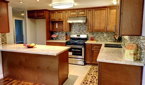 The color looks surprisingly modern against the. Buy Pecan Rope Ready To Assemble Kitchen Cabinets at ...
