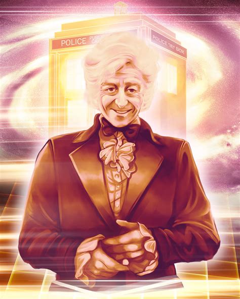 Doctor Who Jon Pertwee By Art By Shiela On Deviantart