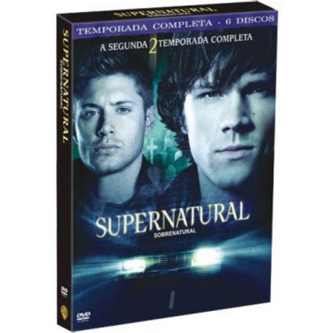 Box Supernatural A Segunda Temporada Completa 6 Dvds