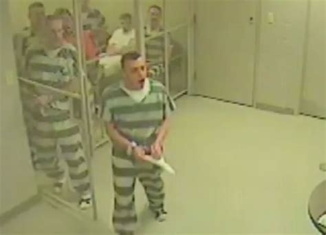 Prison Break Heroes Amazing Cctv Footage Captures Moment Lags Escaped Cell To Save Life Of