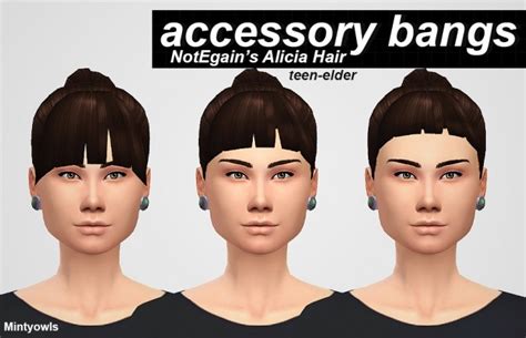 Mod The Sims Wcif A Hairstyle Similar To This