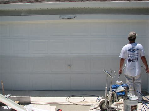How To Paint A Garage Door Can I Paint My Garage Door Tips Tricks
