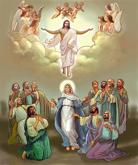 Ascension Into Heaven Painting By Lash Larue Pixels