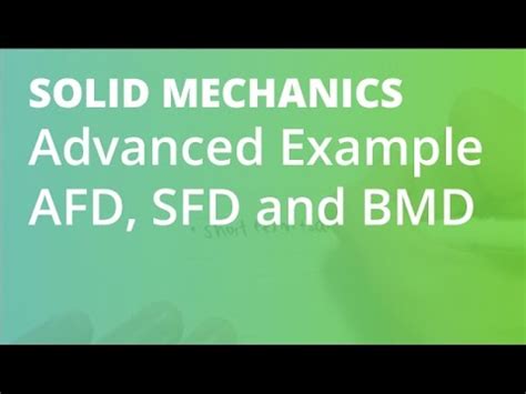 63 sfd bmd 30kn 10kn 50kn parabola x = 1.5 m parabola 20knm 10knm point of contra flexure bmd cubic parabola 20knm. Advanced Example AFD, SFD and BMD part 1 | Solid Mechanics ...