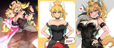 Conoce A Bowsette La Versión Peach De Bowser Que Está Volviendo Loco