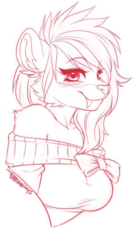 Cute Furry Girl Sketch Furries Furry Know Your Meme