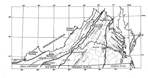 Overview Of Physiography And Vegetation Of Va