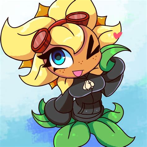 Solar Flare Summer By Ichduhernz On Deviantart Anime Art Girl Plant