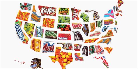 What Is The Most Popular Halloween Candy By State The Cake Boutique