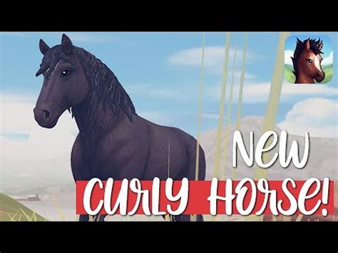 black curly horse star stable horses star stable  youtube