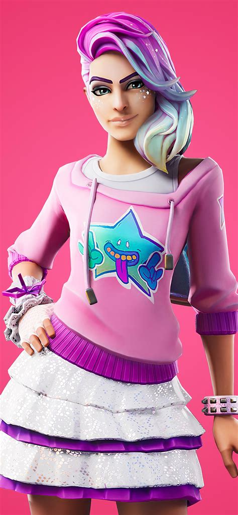 1125x2436 Fortnite Chapter Two Starlie Outfit Iphone Xsiphone 10iphone X Hd 4k Wallpapers