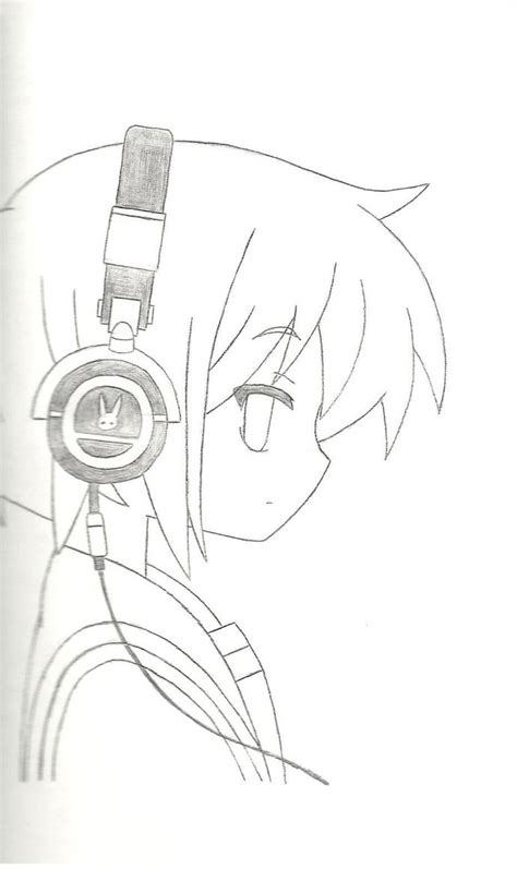 Anime With Headphones By Luvsandy On Deviantart