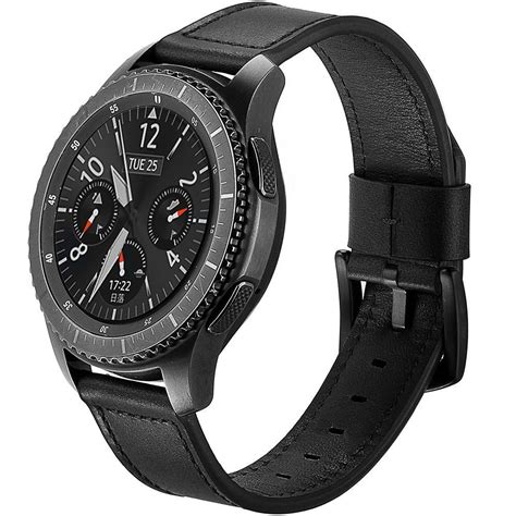 juoda apyrankė tech protect herms laikrodžiui samsung galaxy watch 3 45mm