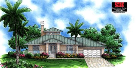 South Florida Designs Tropical Olde Florida Style Houseplan South