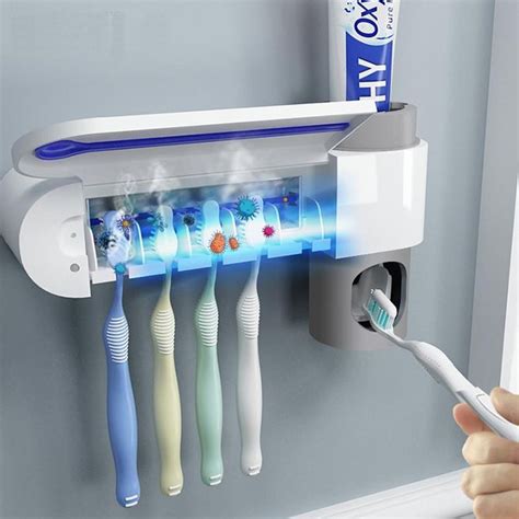 Toothbrush Sanitizer With Uv Light Best Toothbrush Disinfector Brushing Teeth Sanitize