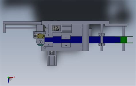 自动贴标机构sw18可编辑solidworks 2018模型图纸免费下载 懒石网