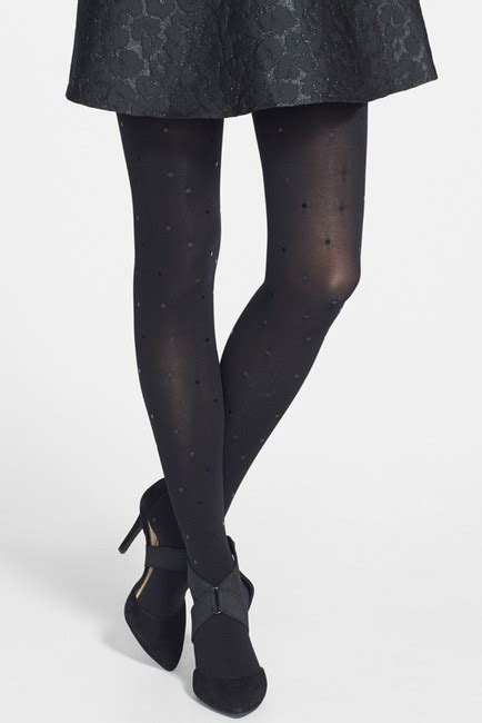 DKNY Sequin Embellished Tights Fashion Tights