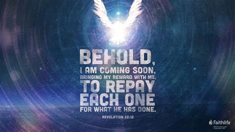 Revelation 2212 Scripture Art Graphic Revelation Bible