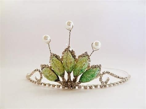 Princess And The Frog Tiara Princess Tiana Tiaragreen Etsy プリンセスティア