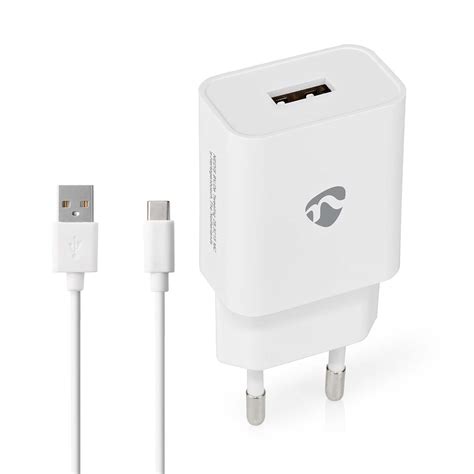 Chargeur Mural 12 W Fonction De Charge Rapide 1x 24 A A Nombre