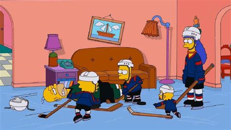 You can call me mr. The Simpsons vs The NHL - GETREALHOCKEY.COM