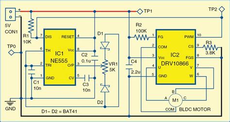 Bldc Motor Driver Circuit Diagram Wiring Diagram And Schematic Role