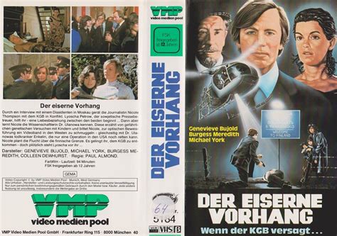 Eiserne Vorhang Der Vmp Action Vhs Videokassetten Ohne