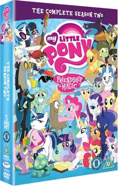 My Little Pony Friendship Is Magic Complete Season 2 Dvd Box Set