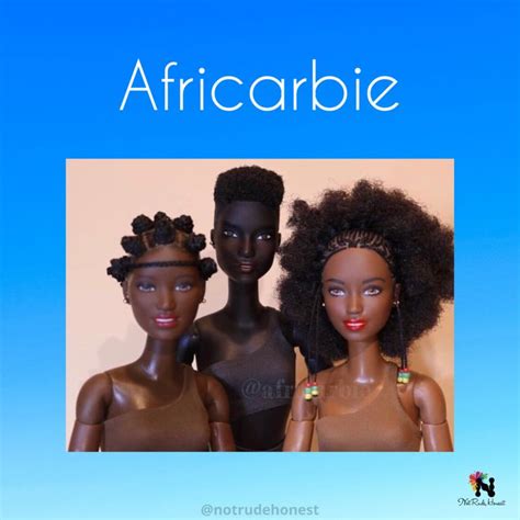 africarbie customized black barbie dolls