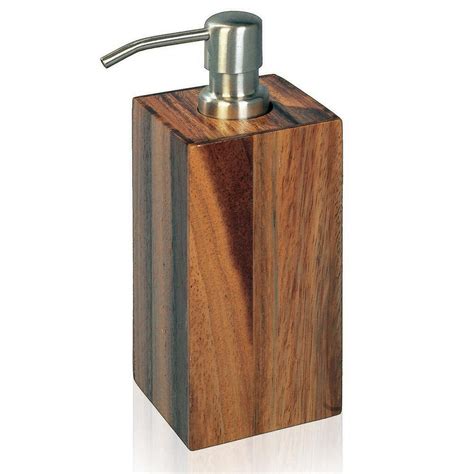 Huge selection of accessories, with ranges to suit any style of bathroom. Buy Moeve Natural Wood Soap Dispenser | Amara